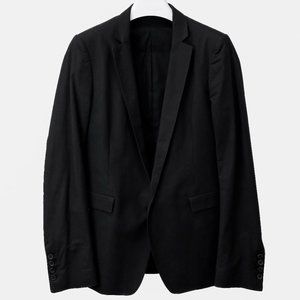 Poème Bohémien Black Linen Blazer